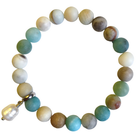 Amazonīta rokassprādze II