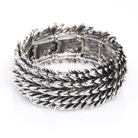 Sudraba lapa - rokassprādze