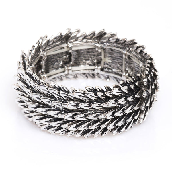 Sudraba lapa - rokassprādze