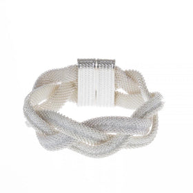 Sudraba pīne - rokasprādze