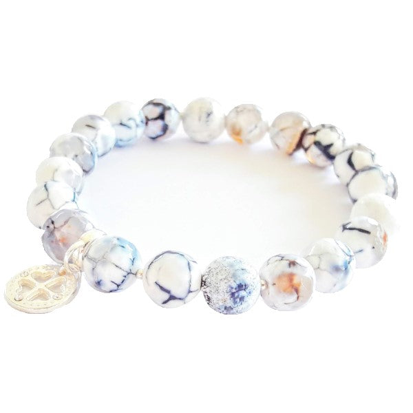 Laimes nesēja- ahāta rokassprādze