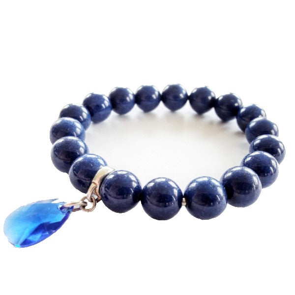 Zilā rudzupuķe - rokassprādze II