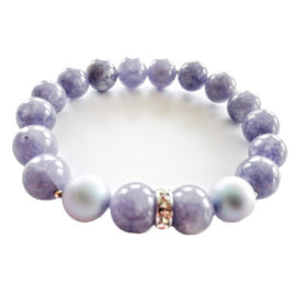 Debesis - Mākoņu kvarca rokassprādze III