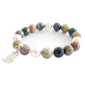 Gudrība - ahāta rokassprādze