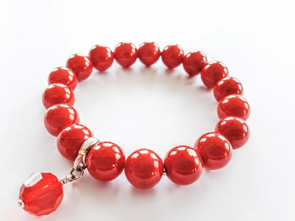 Sarkanā magone - rokassprādze